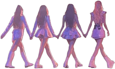 BLACKPINK walking toward today's goal